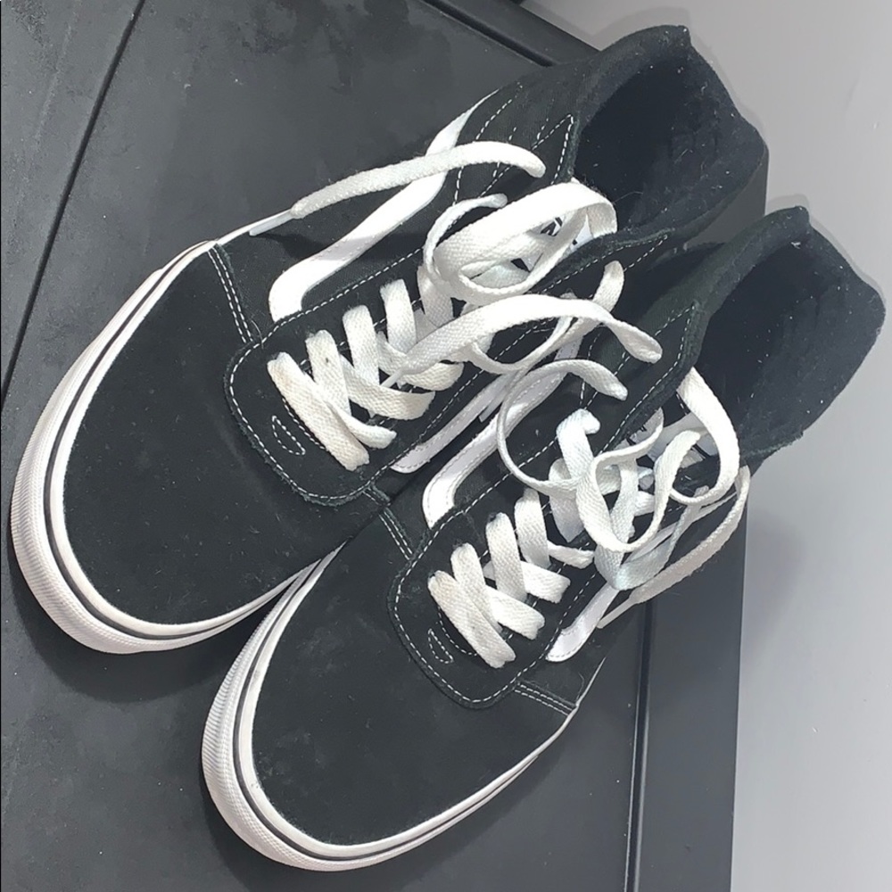 High Top Black Vans